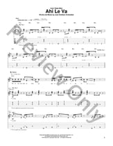 Ahi Le Va Guitar and Fretted sheet music cover